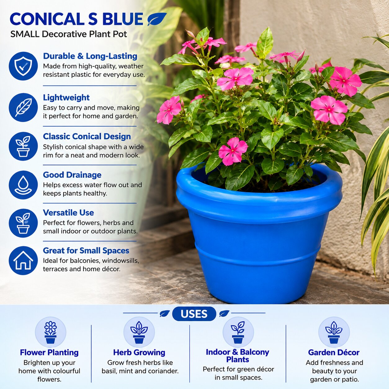 Conical S Planter